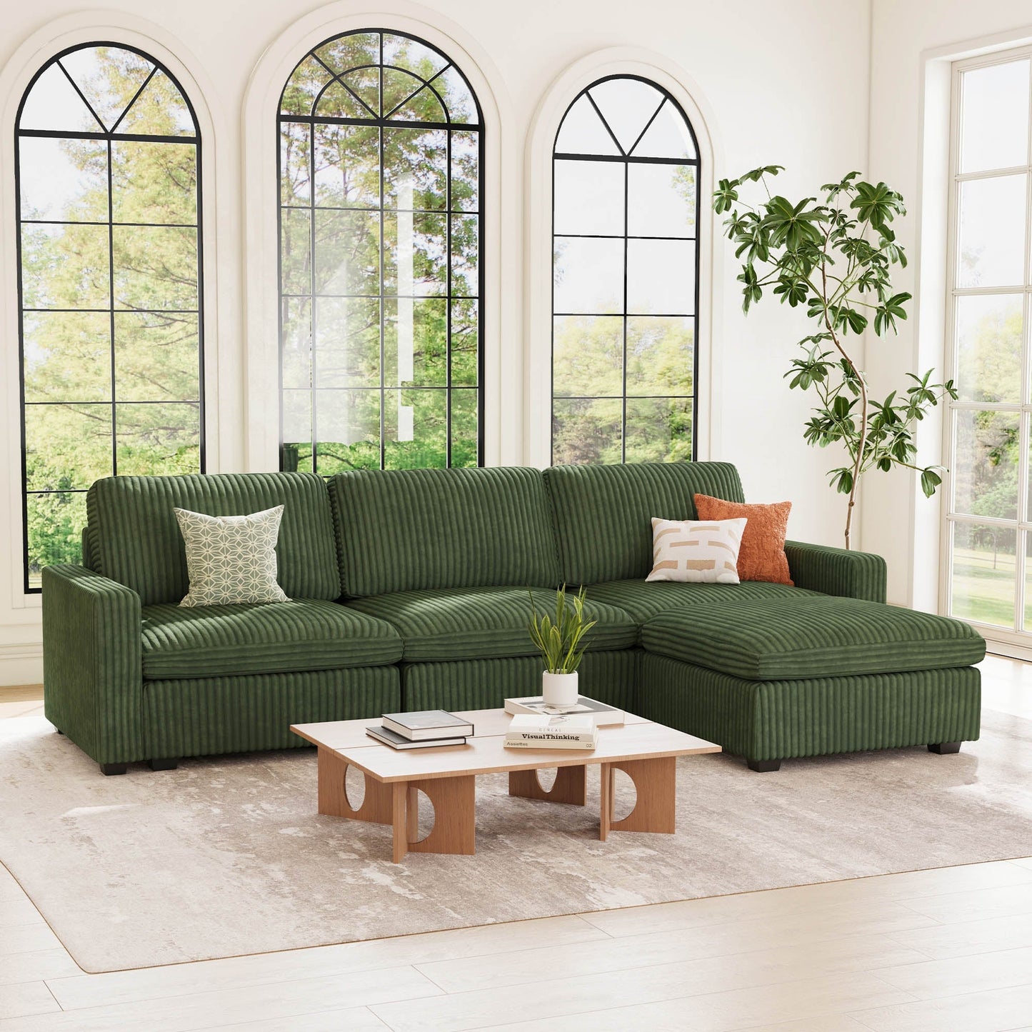 Sofinity Cloud Couch Sectional For Living Room