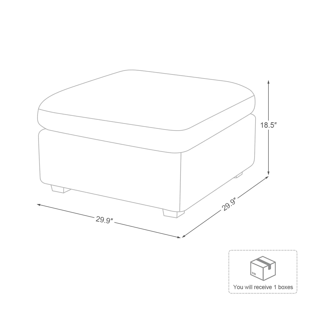 Sofinity Cloud Couch Sectional For Living Room