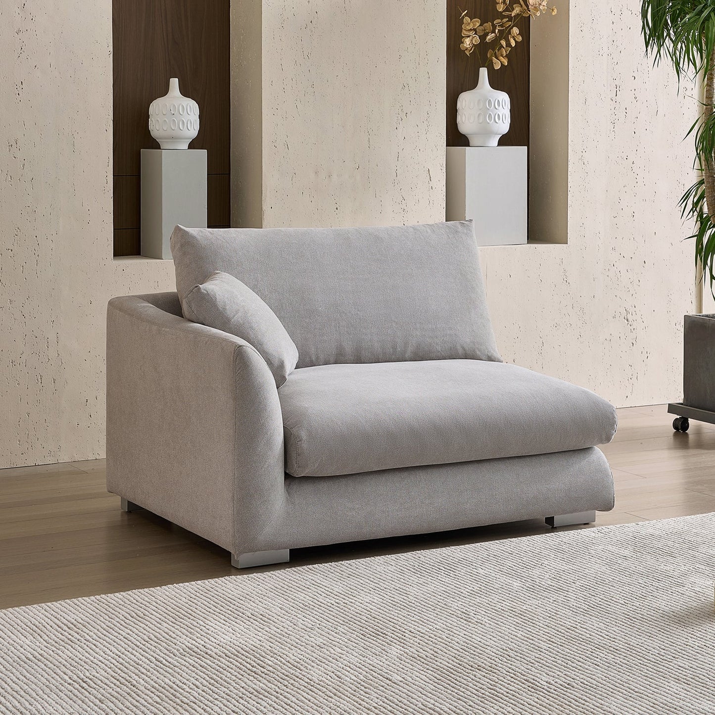 Feathers Side Sofa