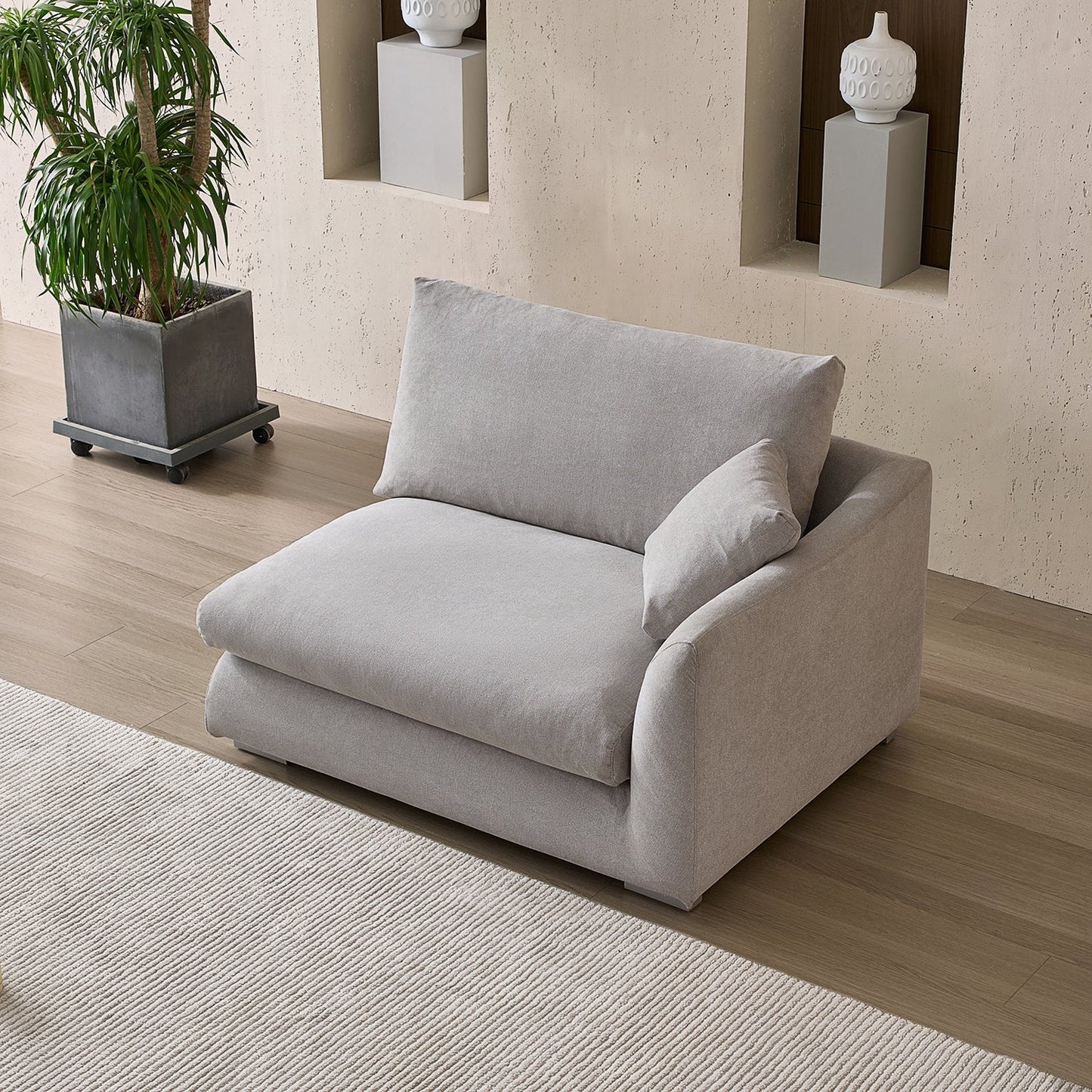 Feathers Side Sofa