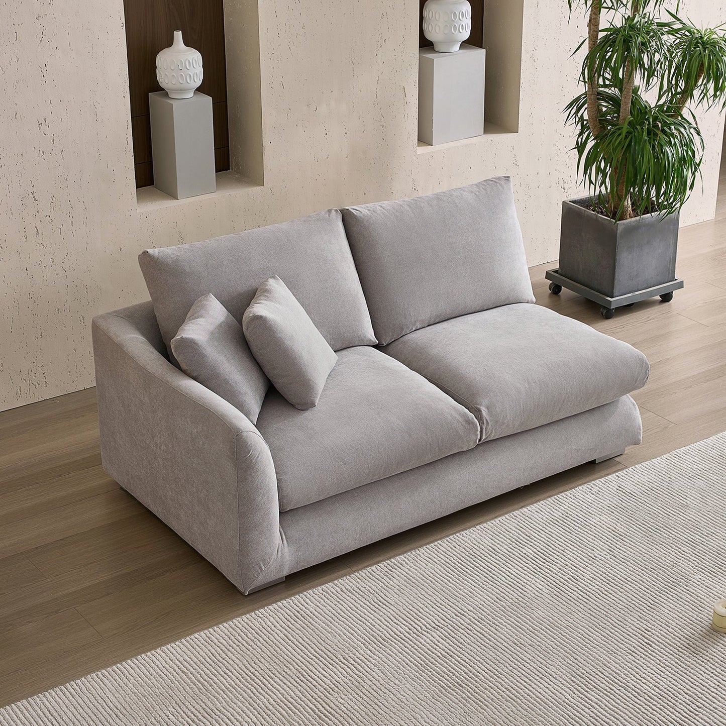 Feathers Side Sofa
