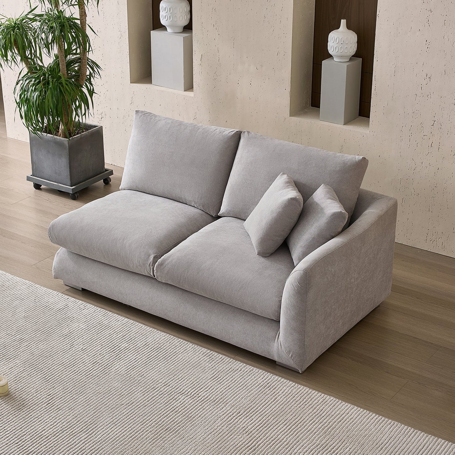 Feathers Side Sofa