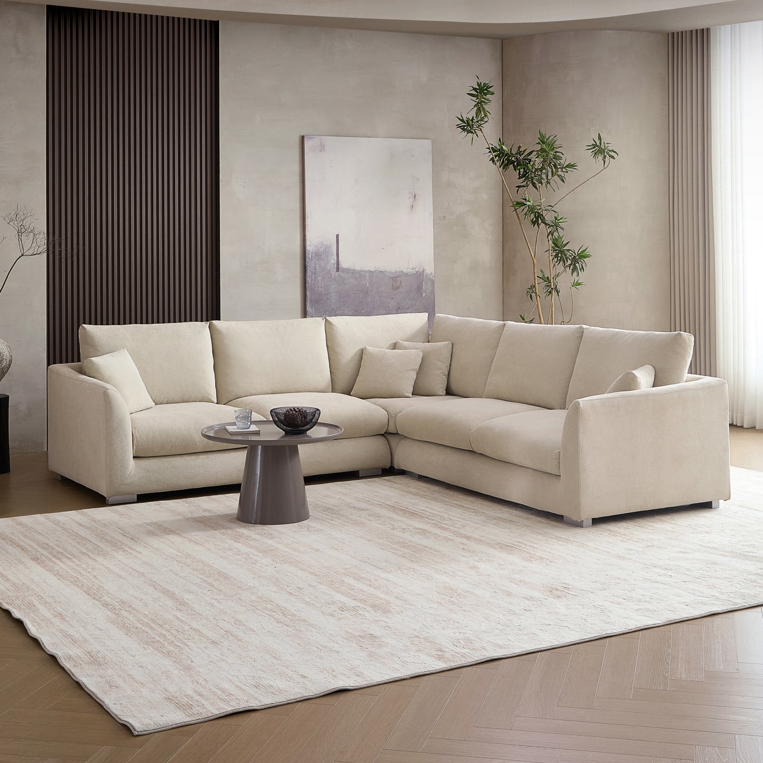 Feathers L-Sectional